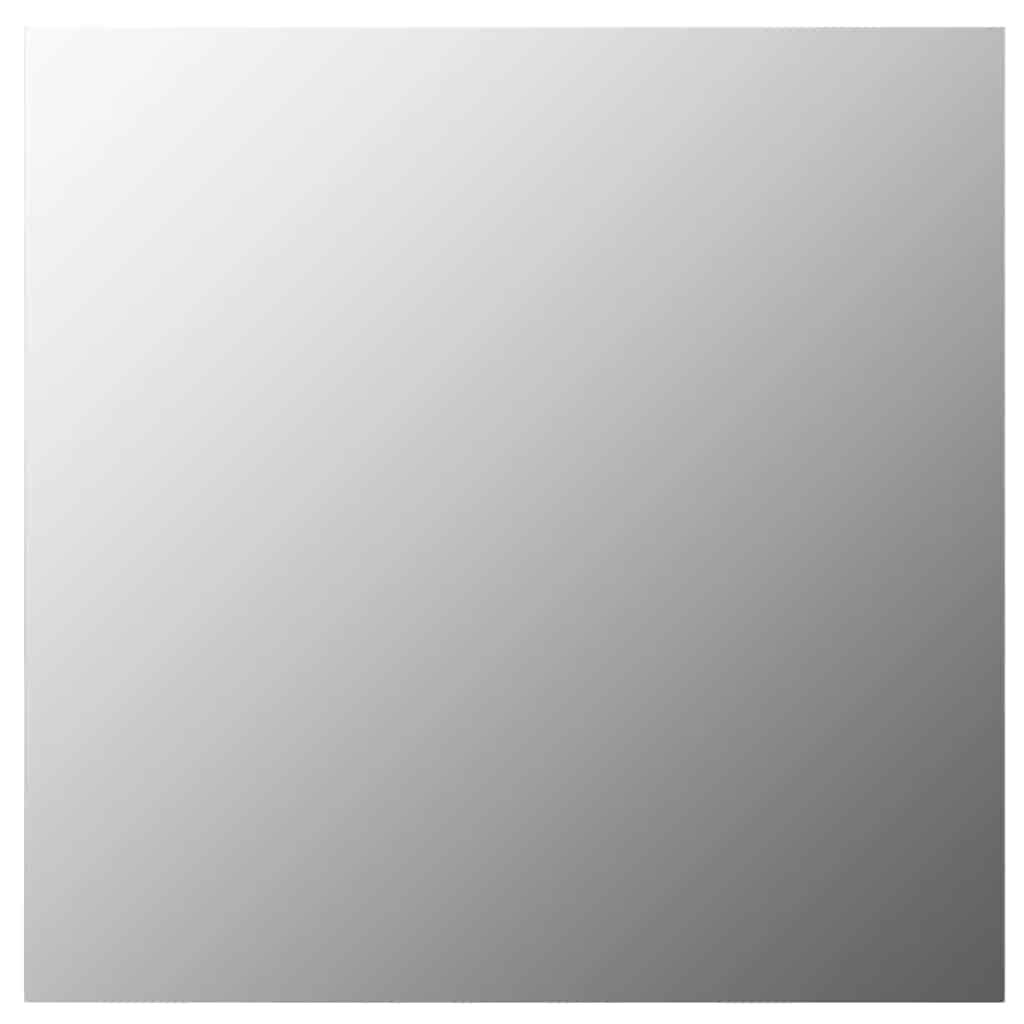 مرآة حائط 50x50 سم زجاج مربّع vidaXL
