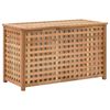 vidaXL صندوق غسيل 77.5×37.5×46.5 سم خشب جوز صلب