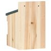 vidaXL بيوت عصافير 4 ق 12×16×20 سم خشب تنوب