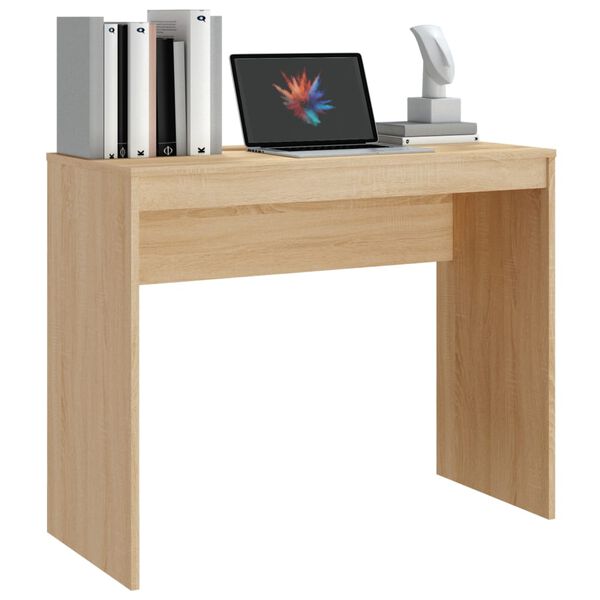 vidaXL مكتب سونوما اوك 90×40×72 سم خشب صناعي