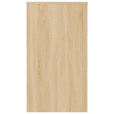 vidaXL مكتب سونوما اوك 90×40×72 سم خشب مضغوط