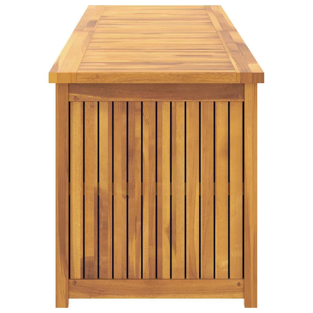 vidaXL صندوق حديقة 200×50×55 سم خشب ساج صلب