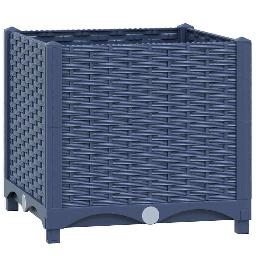 vidaXL حوض زراعي مرتفع 40×40×38 سم بولي بروبيلين