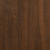 vidaXL مكتب أوك بني 90×40×72 سم خشب صناعي
