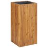 vidaXL حوض حديقة مرتفع 43.5×43.5×90 سم خشب أكاسيا صلب