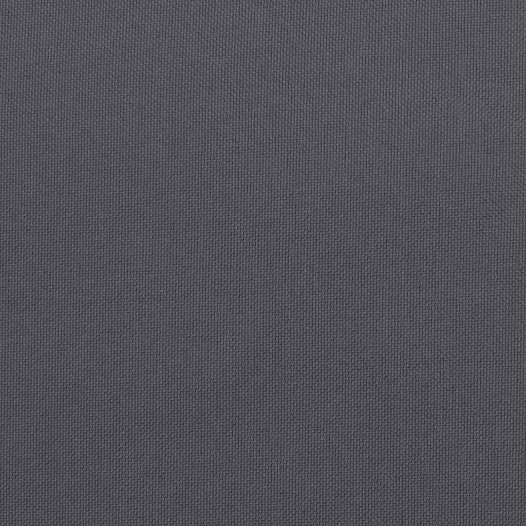 vidaXL وسادة كرسي تشمس أنثراسيت 180×60×3 سم قماش أكسفورد