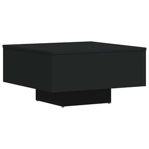 vidaXL طاولة قهوة أسود 60&times;60&times;31.5 سم خشب صناعي