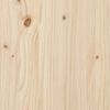 vidaXL طاولة طعام 75x55x55 سم خشب صنوبر صلب