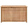 vidaXL صندوق غسيل 77.5×37.5×46.5 سم خشب جوز صلب