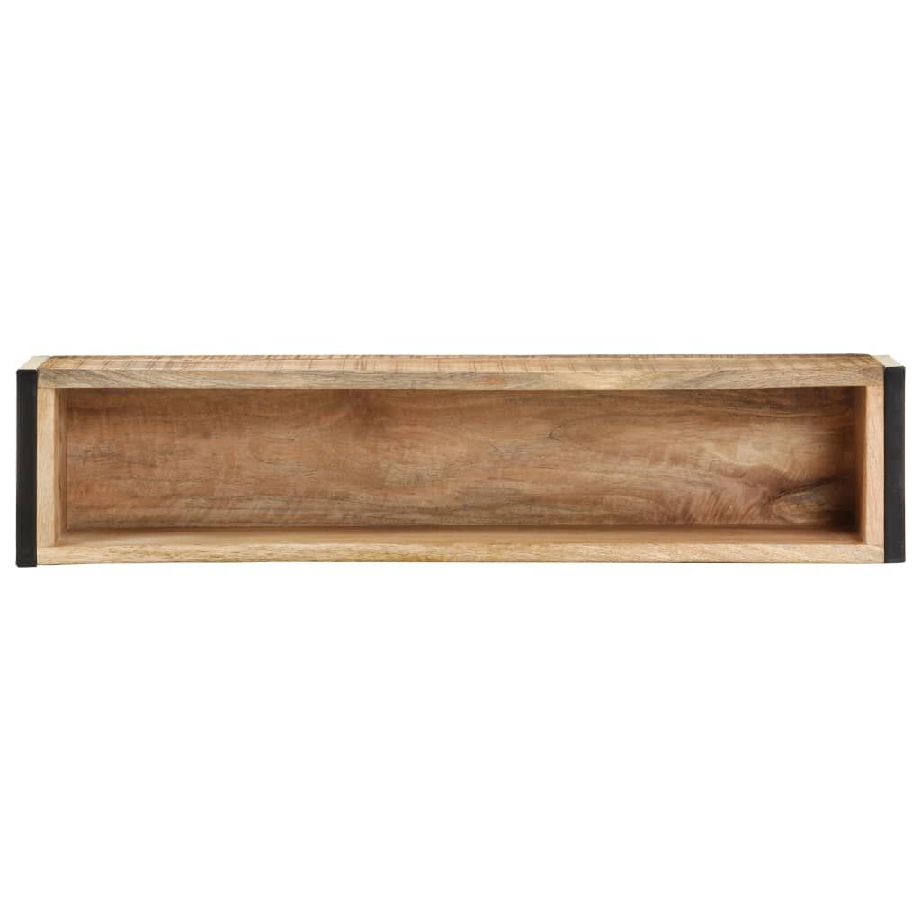 vidaXL حوض زرع 90×20×68 سم خشب مانجو خشن