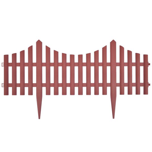 vidaXL فاصل حديقة 17 ق 10 م بني