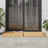 vidaXL سجاد حمام 2 ق 50x70 سم خيزران