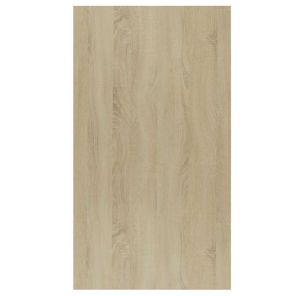 vidaXL خزانة كتب/خزانة جانبية سونوما أوك 50×25×80 سم خشب صناعي