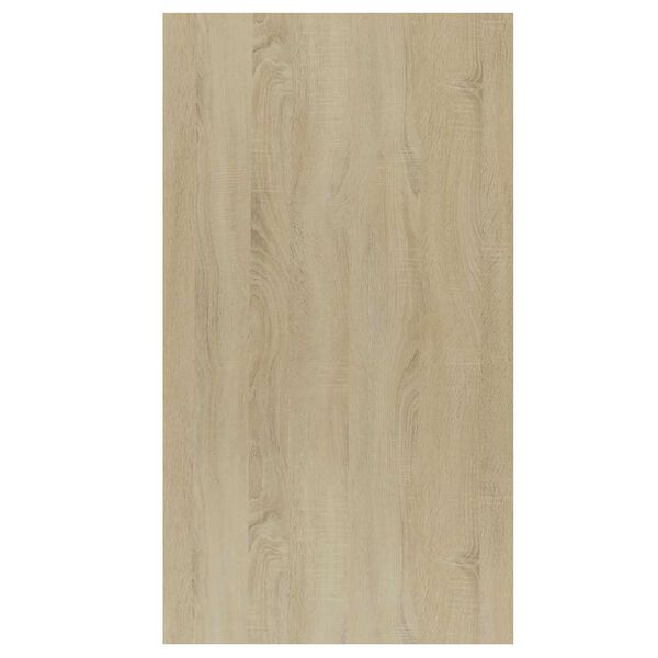 vidaXL خزانة كتب/خزانة جانبية سونوما أوك 50×25×80 سم خشب صناعي