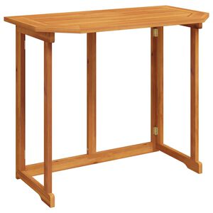 vidaXL طاولة بيسترو 90&times;50&times;75 سم خشب سنط صلب