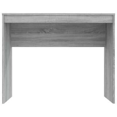 vidaXL مكتب سونوما رمادي 90×40×72 سم خشب صناعي