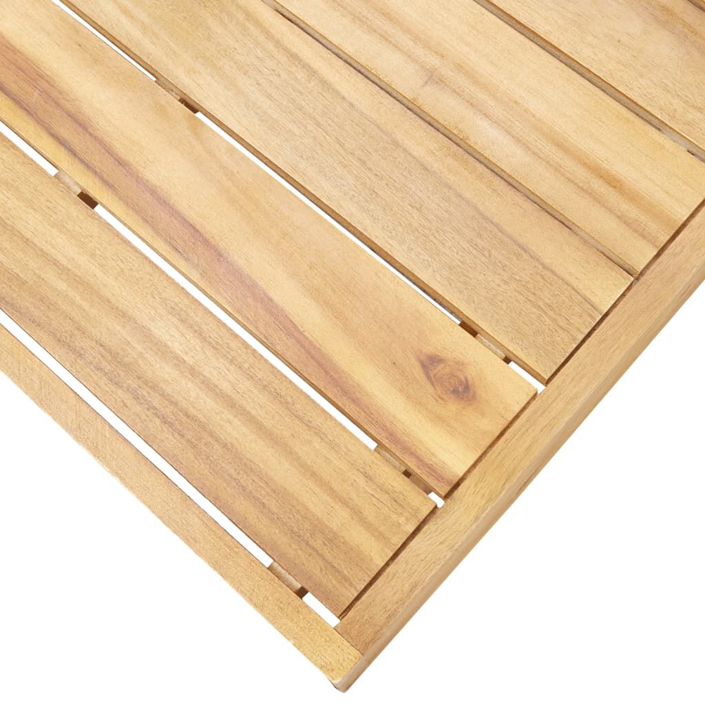 vidaXL طاولة قهوة 100×60×25 سم خشب أكاسيا صلب