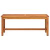 vidaXL مقعد طويل للحديقة 45x35x110 سم خشب أكاسيا صلب