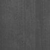 vidaXL مكتب رمادي داكن 110×40×75 سم خشب صنوبر صلب