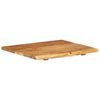 vidaXL سطح حوض حمام خشب أكاسيا صلب 58×55×2.5 سم