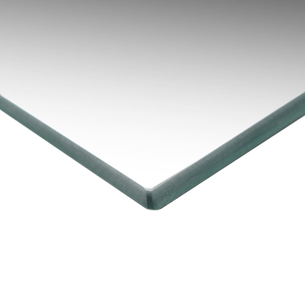 vidaXL مرايا حائط 2ق 60x60 سم زجاج مربع