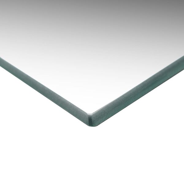 vidaXL مرايا حائط 2ق 60x60 سم زجاج مربع