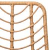 vidaXL كراسي بار 2 ق 45×56×103.5 سم روطان PE وفولاذ