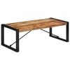 vidaXL طاولة طعام 120×55×40 سم خشب مانجو صلب خشن