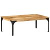 vidaXL طاولة قهوة 100×55×35 سم خشب مانجو صلب