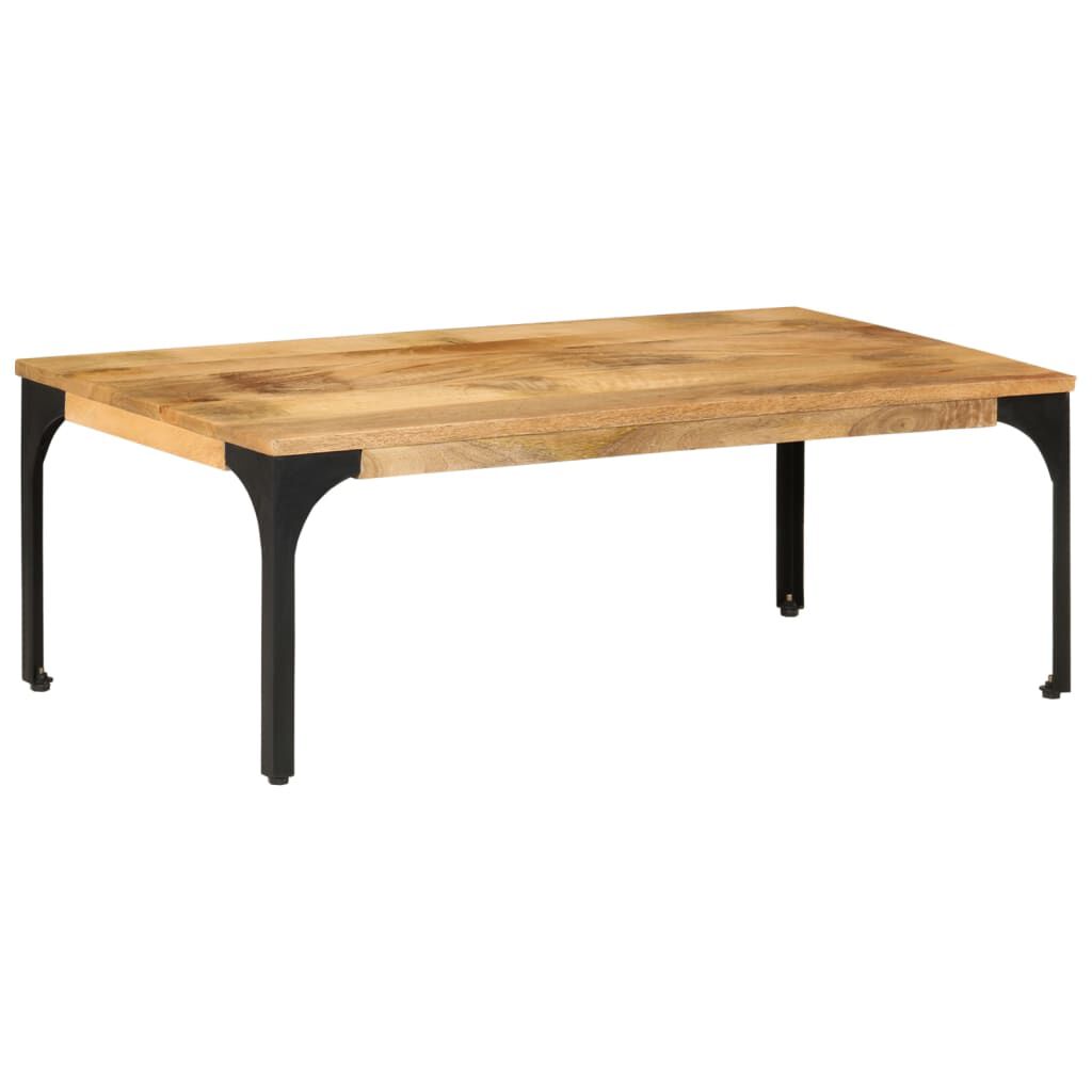 vidaXL طاولة قهوة 100×55×35 سم خشب مانجو صلب