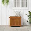 vidaXL صندوق تخزين للحديقة 75×75×58 سم خشب أكاسيا صلب