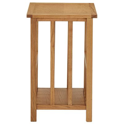 vidaXL طاولة مجلات 45×35×55 سم خشب بلوط صلب