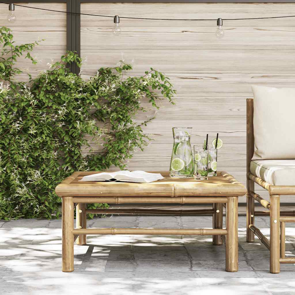 vidaXL طاولة حديقة 30x65x65 سم خيزران