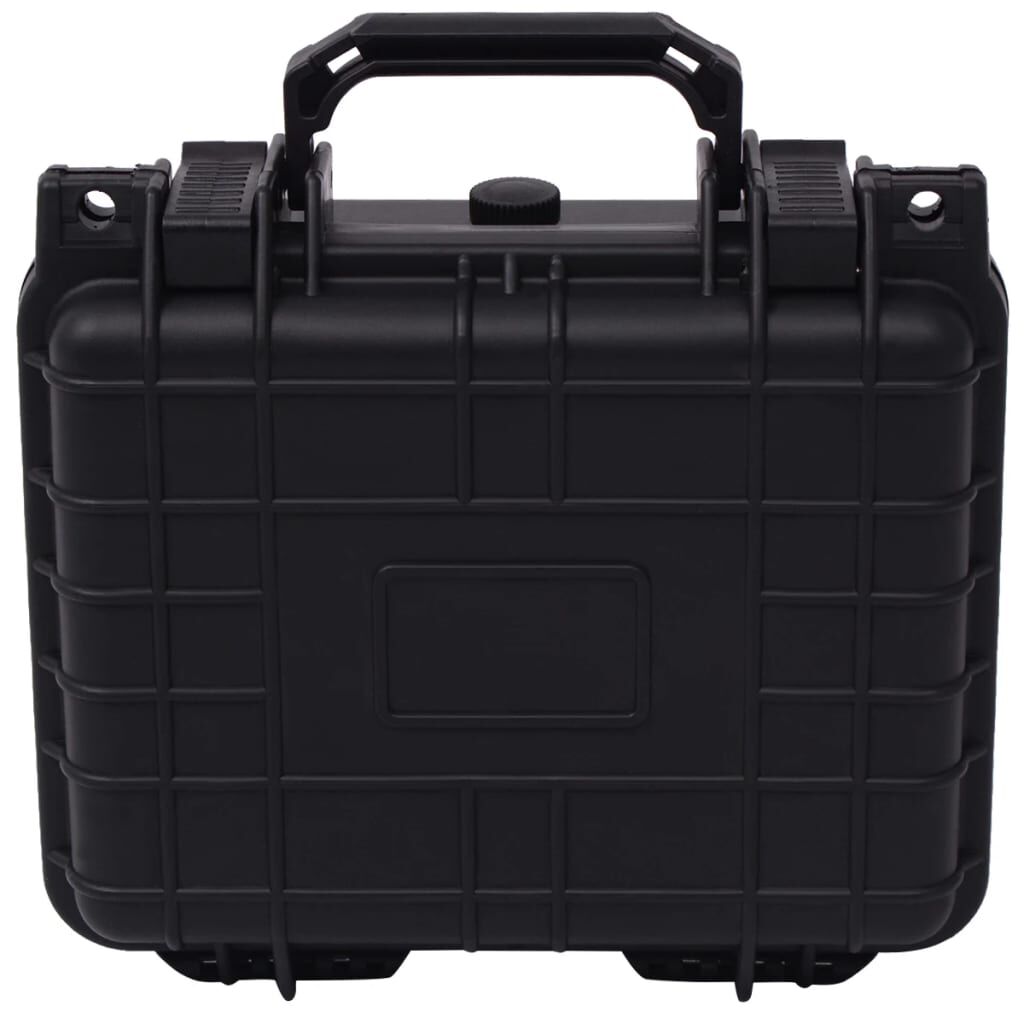 vidaXL حقيبة واقية أسود 27×24.6×12.4 سم