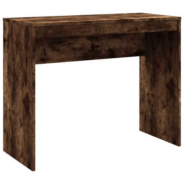 vidaXL مكتب أوك دخاني 90×40×72 سم خشب صناعي