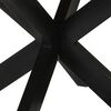 طاولة طعام VidaXL Ø150x76 سم خشب مانجو صلب