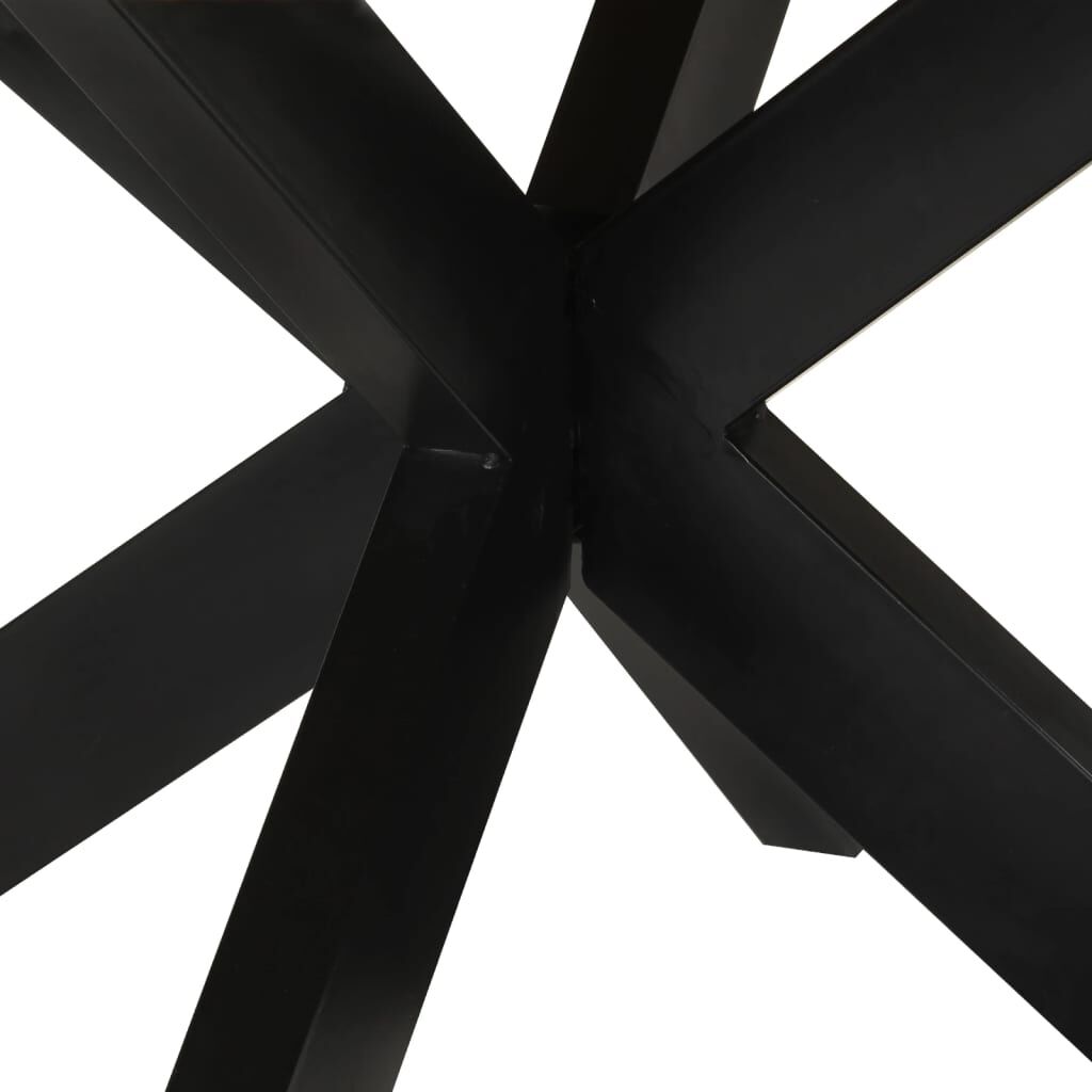 طاولة طعام VidaXL Ø150x76 سم خشب مانجو صلب