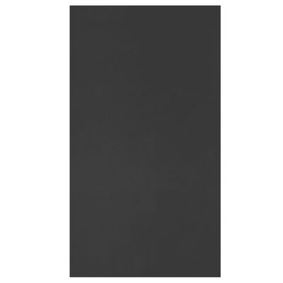 vidaXL خزانة كتب/خزانة جانبية لون أسود 50×25×80 سم خشب صناعي
