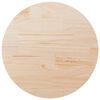 vidaXL سطح طاولة قطر 2,5x80 سم خشب صنوبر صلب