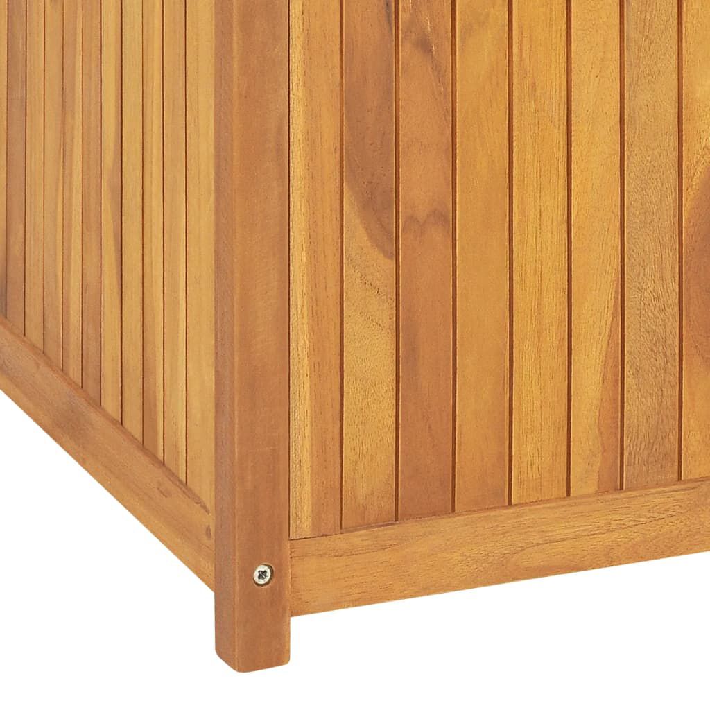 vidaXL صندوق حديقة 200×50×55 سم خشب ساج صلب