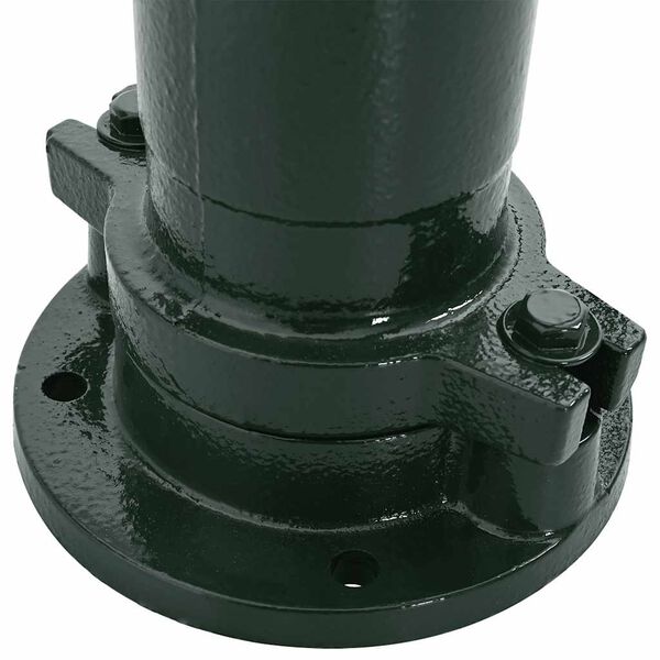 vidaXL مضخة مياه يدوية للحديقة حديد زهر