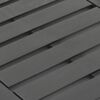 vidaXL طاولة حديقة أنثراسيت 78×55×38 سم بلاستيك