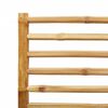 vidaXL كراسي حديقة قابلة للطي 2 ق 88x54x43 سم خيزران