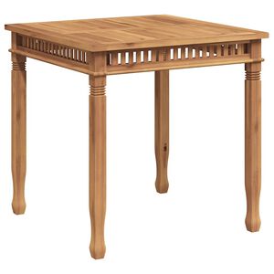vidaXL طاولة سفرة حديقة 80&times;80&times;80 سم خشب ساج صلب