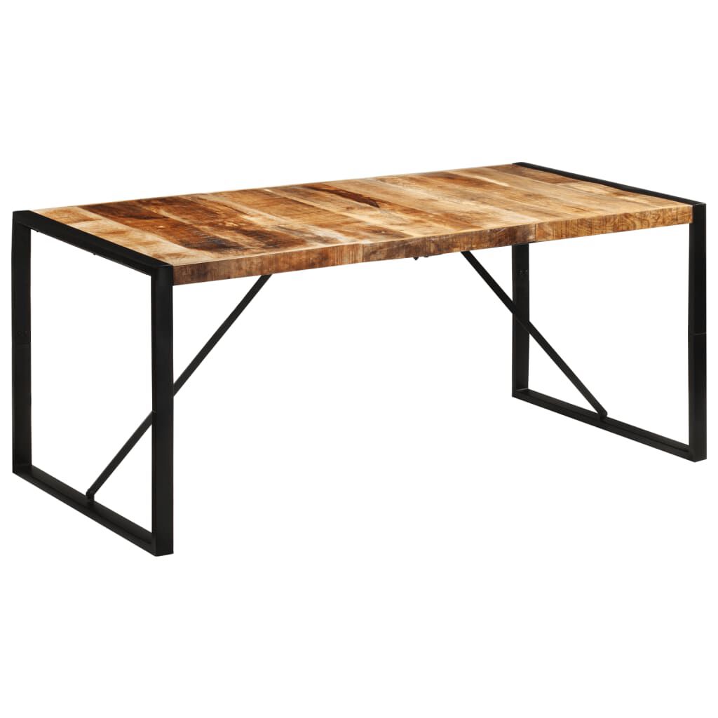 vidaXL طاولة طعام 180×90×75 سم خشب مانجو صلب
