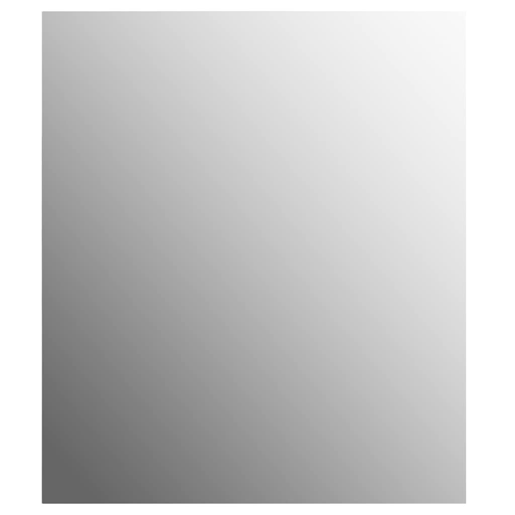 vidaXL مرآة بدون إطار 80×60 سم زجاج