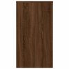 vidaXL مكتب أوك بني 90×40×72 سم خشب صناعي