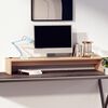 vidaXL حامل شاشة 15x27x100 سم خشب صنوبر صلب
