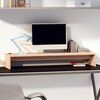 vidaXL حامل شاشة 15x27x100 سم خشب صنوبر صلب