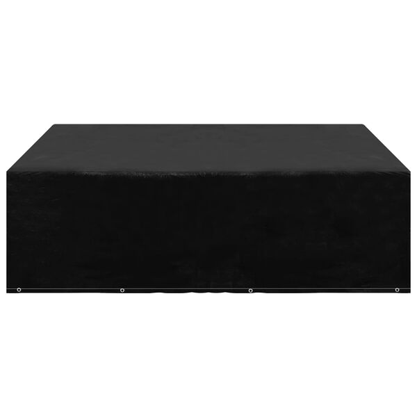 vidaXL أغطية أثاث حديقة 2 ق 12 فتحة تثبيت 250&times;250&times;70 سم